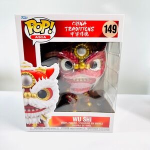 Funko Pop! Asia China Traditions Wu Shi 6” Vinyl Figure #149 Red/Gold